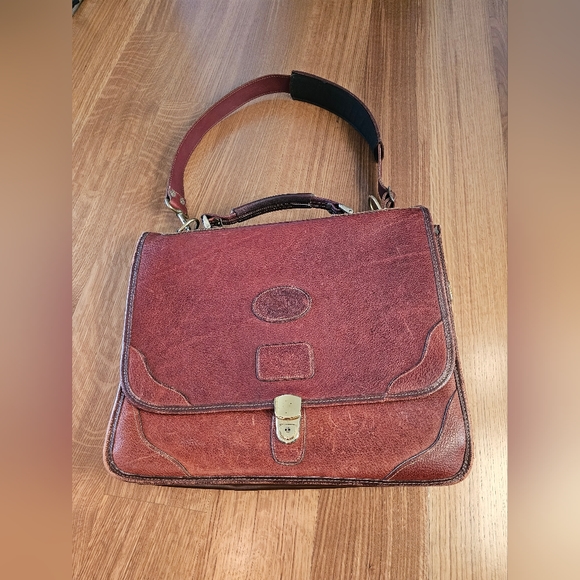 Orvis Bags Orvis Bullhide Leather Breifcase Poshmark